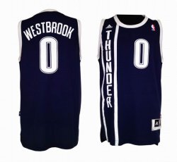 Oklahoma City Thunder 0# Russell Westbrook Swingman Alternate Jersey