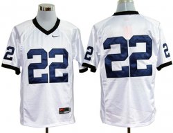 Nike Penn State Nittany Lions 22 Navy white College Football jerseys