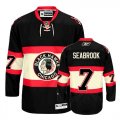 Brent Seabrook Jersey 7 Black New Third Chicago Blackhawks Jerseys