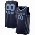 Customized Milwaukee Bucks dark blue basketball jerseys