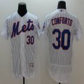 2016 New York Mets #30 Michael Conforto white elite baseball jersey