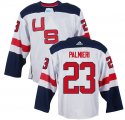 United States 2016 World Cup #23 Palmieri white Hockey jerseys