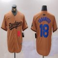 Nike Los Angeles Dodgers #18 Yoshinobu Yamamoto majestic baseball jerseys Joint Name 01