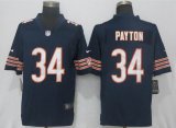 Nike Chicago Bears #34 Walter Payton dark blue Color Rush Limited Jerseys(1)