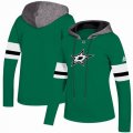 Custom Adidas Dallas Stars green Ice Hockey Hooded Sweatshirt