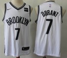 Nike Brooklyn Nets #7 Kevin Durant white NBA Basketball Jersey-S8