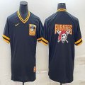 Nike Pittsburgh Pirates blank black majestic baseball jerseys