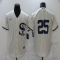 Chicago White Sox #25 white majestic Baseball Jersey Dream version -BD