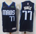 Dallas Mavericks #77 Luca Doncic dark blue nike nba jersey-S8