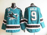 San Jose Sharks #9 Martin Havlat Green NHL Jerseys