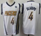 Nike Indiana Pacers 4 Victor Oladipo white NBA basketball Jerseys