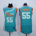 2015 Flint Tropics #55 Vakidis skyblue basketball Jersey