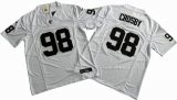 Las Vegas Raiders 98# Maxx Crosby white Nike Vapor F.U.S.E. Limited Jersey 03