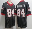 Nike Georgia Bulldogs #84 Ladd McConkey black college football Jersey