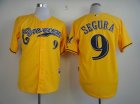 Milwaukee Brewers Authentic 9 Segura Cerveceros Cool Base Jersey