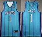 New Orleans Hornets #1 LaMelo Ball green nba Jersey-XD