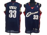 Cleveland Cavaliers O'NEAL 33 black nba jerseys