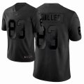 Oakland Raiders #83 Darren Waller black Nike Color Rush Limited Jersey-city viersion