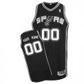 San Antonio Spurs Custom black Road Jersey for sale