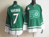 nhl philadelphia flyers #7 barber green jersey