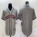 Nike Houston Astros blank gray baseball jerseys -BD