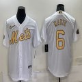 2022 MLB All-Star Nike New York Mets #6 Starling Marte White majestic baseball jerseys