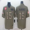 Nike Kansas City Chiefs #15 Patrick Mahomes Salute to Service Retired Limited Jersey-BD 01