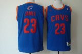 Cleveland Cavaliers #32 LeBron James blue Alternate Stitched Revolution 30 basketball Jersey