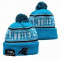 2024 Carolina Panthers blue white black NFL Sports Cuffed Knit Hats 01