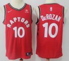 Nike Toronto Raptors #10 DeMar DeRozan red Stitched NBA Jerseys-MHD