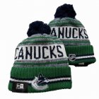 2024 Vancouver Canucks green white gray NHL Sports Cuffed Knit Hats