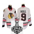 2013 NHL Stanley Cup Chicago Blackhawks #9 Bobby Hull Winter Classic white Jersey