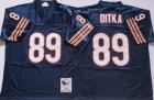 Chicago Bears #89 Mike Ditka Navy Blue Throwback nfl jerseys-pns