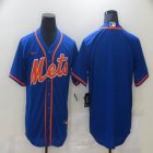 Nike New York Mets blank blue majestic mlb baseball jersey-BD