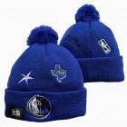 2024 Dallas Mavericks blue NBA Sports Cuffed Knit Hats