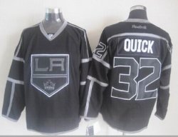 Los Angeles Kings #32 Jonathan Quick Black NHL hockey Jerseys