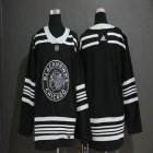 Adidas Chicago Blackhawks blank black Winter Ice hockey Jersey