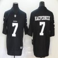 San Francisco 49ers #7 Colin Kaepernick black throwback nike Color Rush Limited Jersey