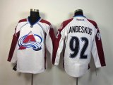 Colorado Avalanche #92 Gabriel Landeskog white NHL Jerseys