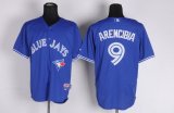 Toronto Blue Jays #9 J.P. Arencibia Jerseys Blue MLB