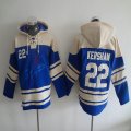 Los Angeles Dodgers #22 Clayton Kershaw blue baseball Hooded Sweatshirt