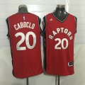 Toronto Raptors #20 Bruno Caboclo red Stitched NBA Jerseys