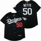 Nike Los Angeles Dodgers Mookie Betts black majestic baseball Jersey