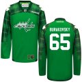 custom 2016 Washington Capitals #65 Burakovsky green hockey Jersey