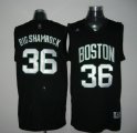 Boston Celtics 36# O'NEAL black jerseys