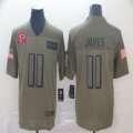 Atlanta Falcons #11 Julio Jones Nike Camo 2019 Salute to Service Limited Jersey