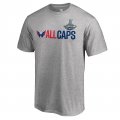 Washington Capitals Fanatics Branded 2018 Stanley Cup Champions Hometown Attacking Zone T-Shirt â€“ Heather Gray