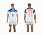 2014 Russia world cup KERZHAKOV 11 white soccer jersey away