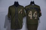 Arizona Diamondback #44 Paul Goldschmidt Green Salute to Service Stitched MLB Jersey