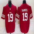 Nike 49ers #19 Deebo Samuel red Vapor F.U.S.E. Limited Jersey 03